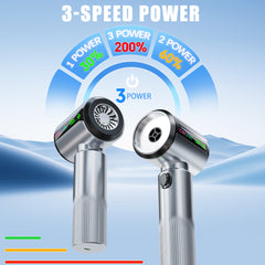 CENRR CE-203 Powerfurl LED Display Car Vacuum Cleaner